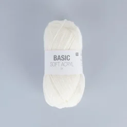 Cheap Rico Design Off-White Ball Of Wool