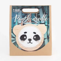 Fashion Graine Créative Panda Punch Needle Kit