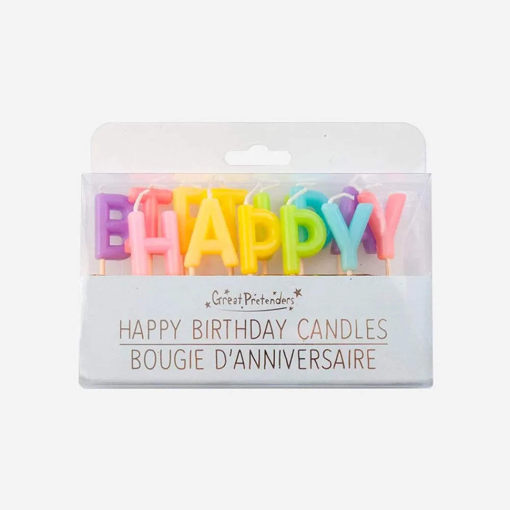 Online Great Pretenders Pastel Happy Birthday Birthday Candles