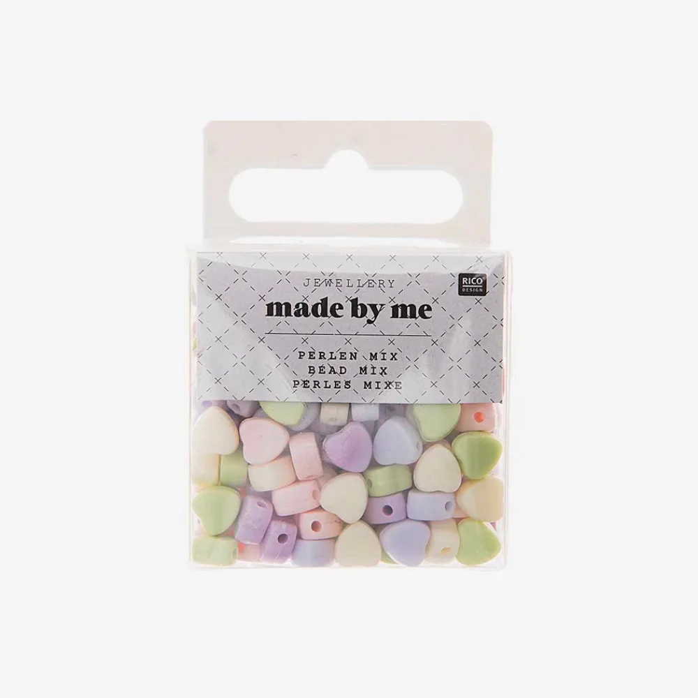 Best Rico Design Pastel Heart Beads