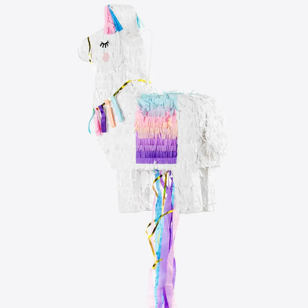 Clearance Party Deco Pastel Llama Pinata