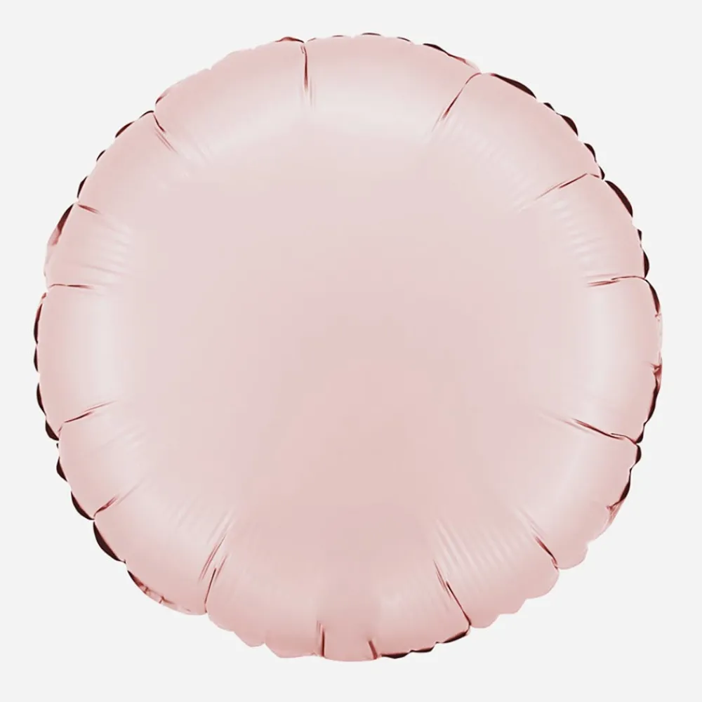 Best Grabo Balloons Pastel Pink Satin Dot Balloon