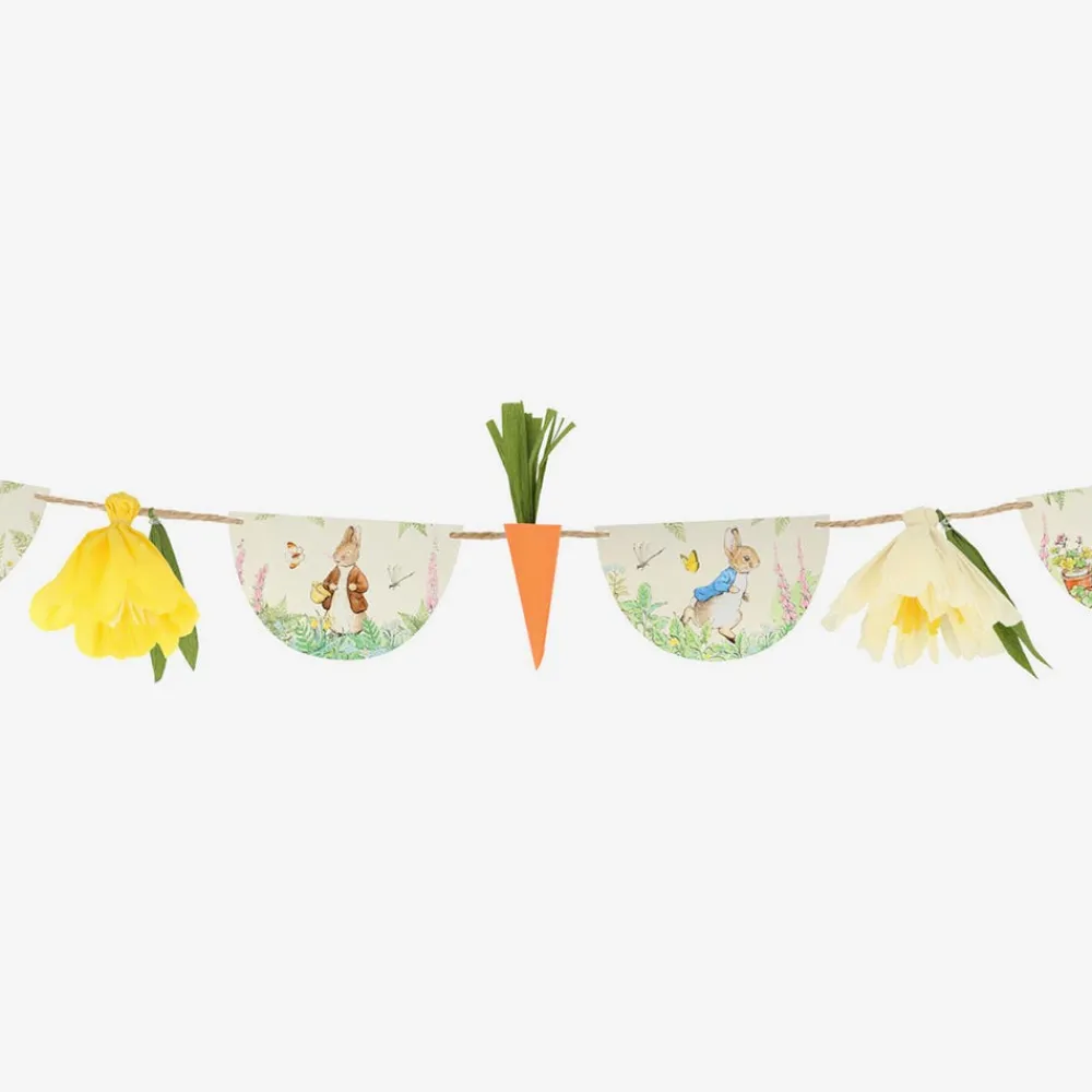 New Meri Meri Peter Rabbit Bunting Garland