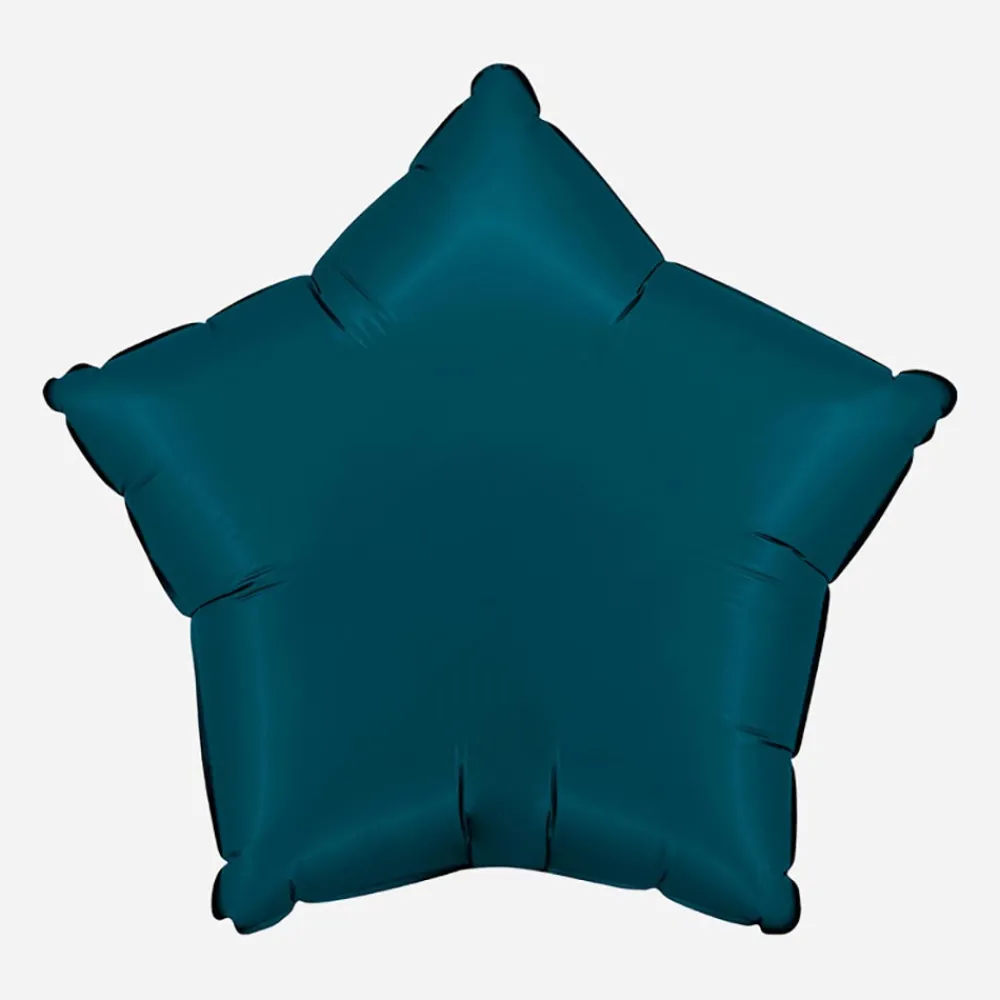 Cheap Grabo Balloons Petrol Blue Satin Star Balloon
