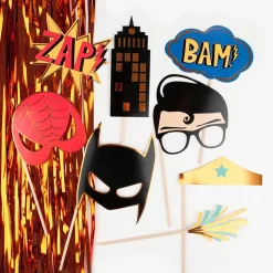 New Great Pretenders Photobooth Kit - Super Heroes