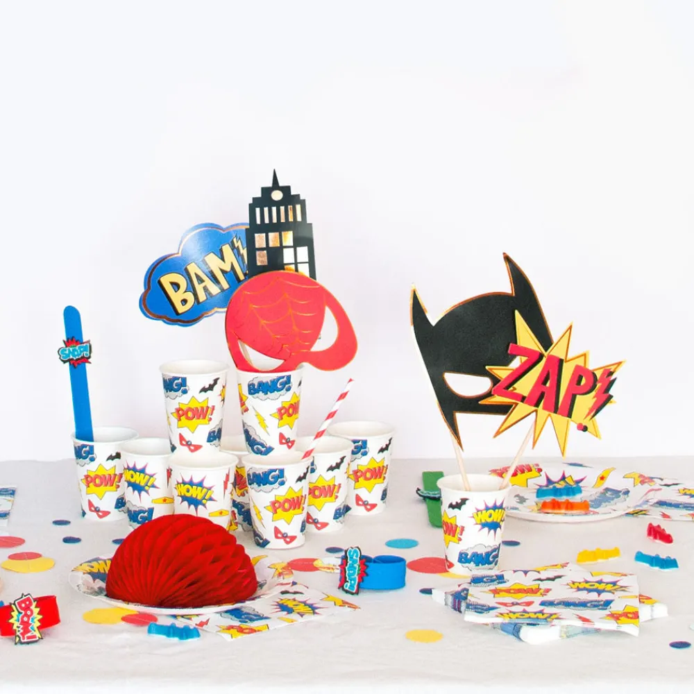 New Great Pretenders Photobooth Kit - Super Heroes