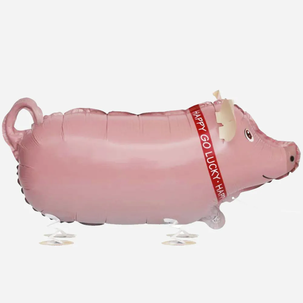 Clearance Unique Party Pig Walker Balloon