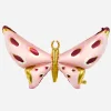 Shop Party Deco Pink And Gold Butterfly Balloon