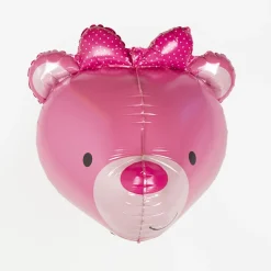 Best Sale Grabo Balloons Pink Bear Balloon