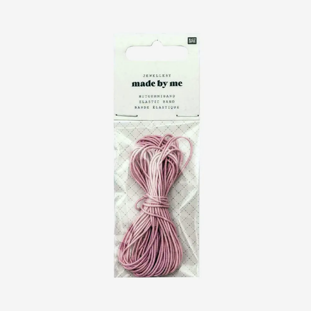 New Rico Design Pink Elastic Thread