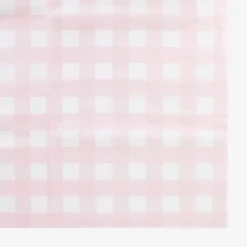 Sale Françoise Paviot Pink Gingham Tablecloth