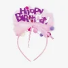 Store Great Pretenders Pink Happy Birthday Headband