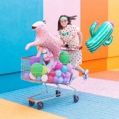 Discount Party Deco Pink Leopard Balloon