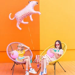 Discount Party Deco Pink Leopard Balloon