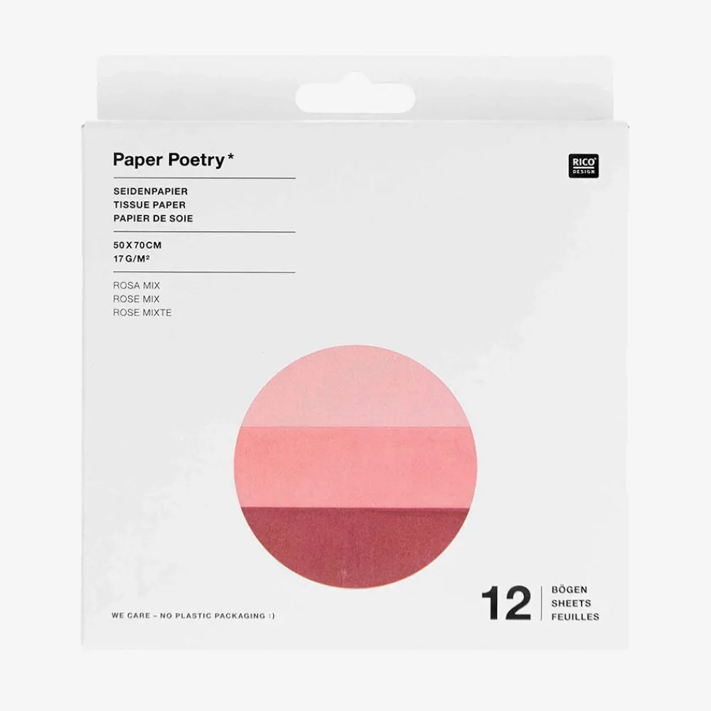 Sale Rico Design Pink Shades Of Tissue Paper