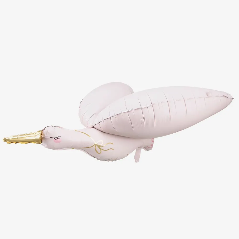 Clearance Party Deco Pink Stork Balloon