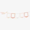 Outlet Party Deco Pink Stork Photo Garland
