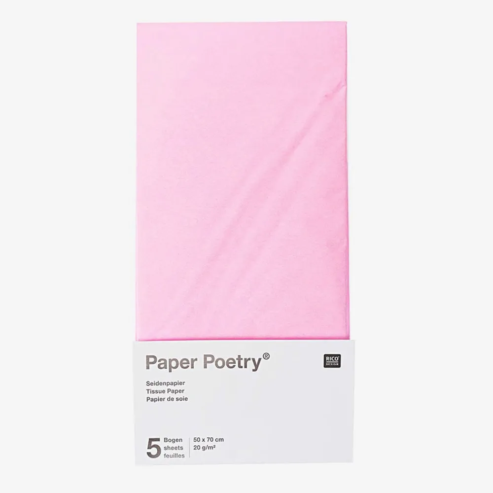 Shop Rico Design Pink Tissue Paper