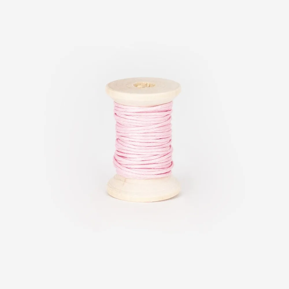 Cheap Graine Créative Pink Waxed Cotton Thread