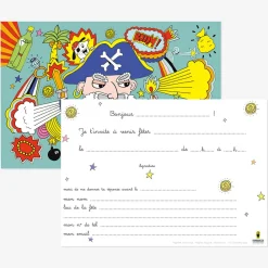 Cheap Pirouette Cacahouete Pirate Party Birthday Invitation (8)