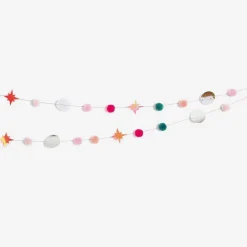 Cheap Rico Design Pom Pom Garland Pink And Pastel