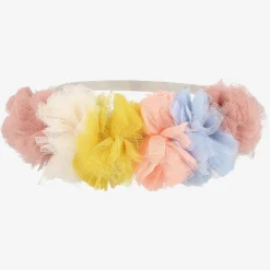 Flash Sale Meri Meri Pompom Crown In Multicolored Tulle