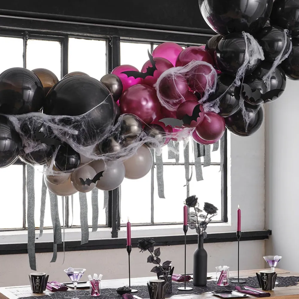 Best Ginger Ray Purple And Black Halloween Balloon Arch