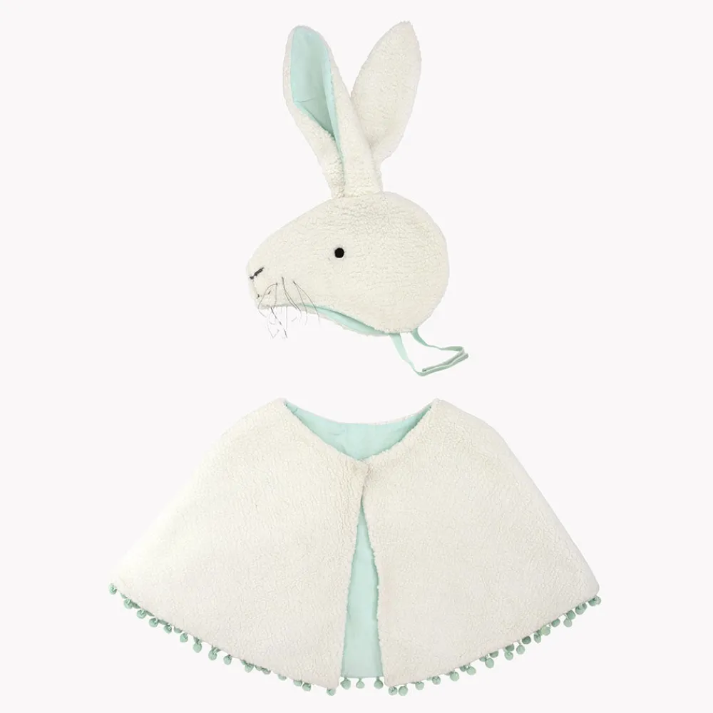 New Meri Meri Rabbit Costume: Cape And Balaclava