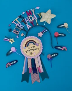 New Mimi & Lula Rainbow Birthday Badge