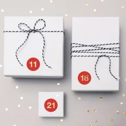 New Rico Design Red Advent Stickers