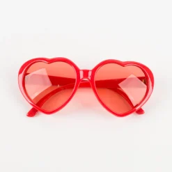 New Party Deco Red Heart Glasses