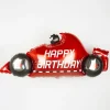 New Grabo Balloons Red Racing Car Balloon