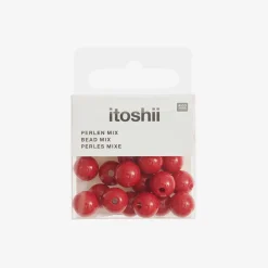 Clearance Rico Design Red Round Beads