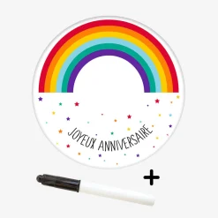 Online ScrapCooking Roll Of Sugar Paste To Personalize Rainbow