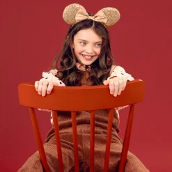 Online Party Deco Rose Gold Mouse Headband