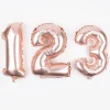 Best Arty Fêtes Factory Rose Gold Number Balloon (Small Size)
