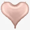 Flash Sale Party Deco Rose Gold Satin Heart Balloon