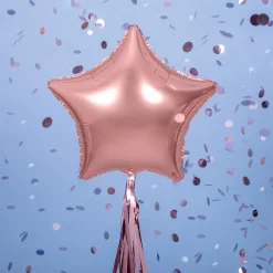 Fashion Party Deco Rose Gold Star Balloon