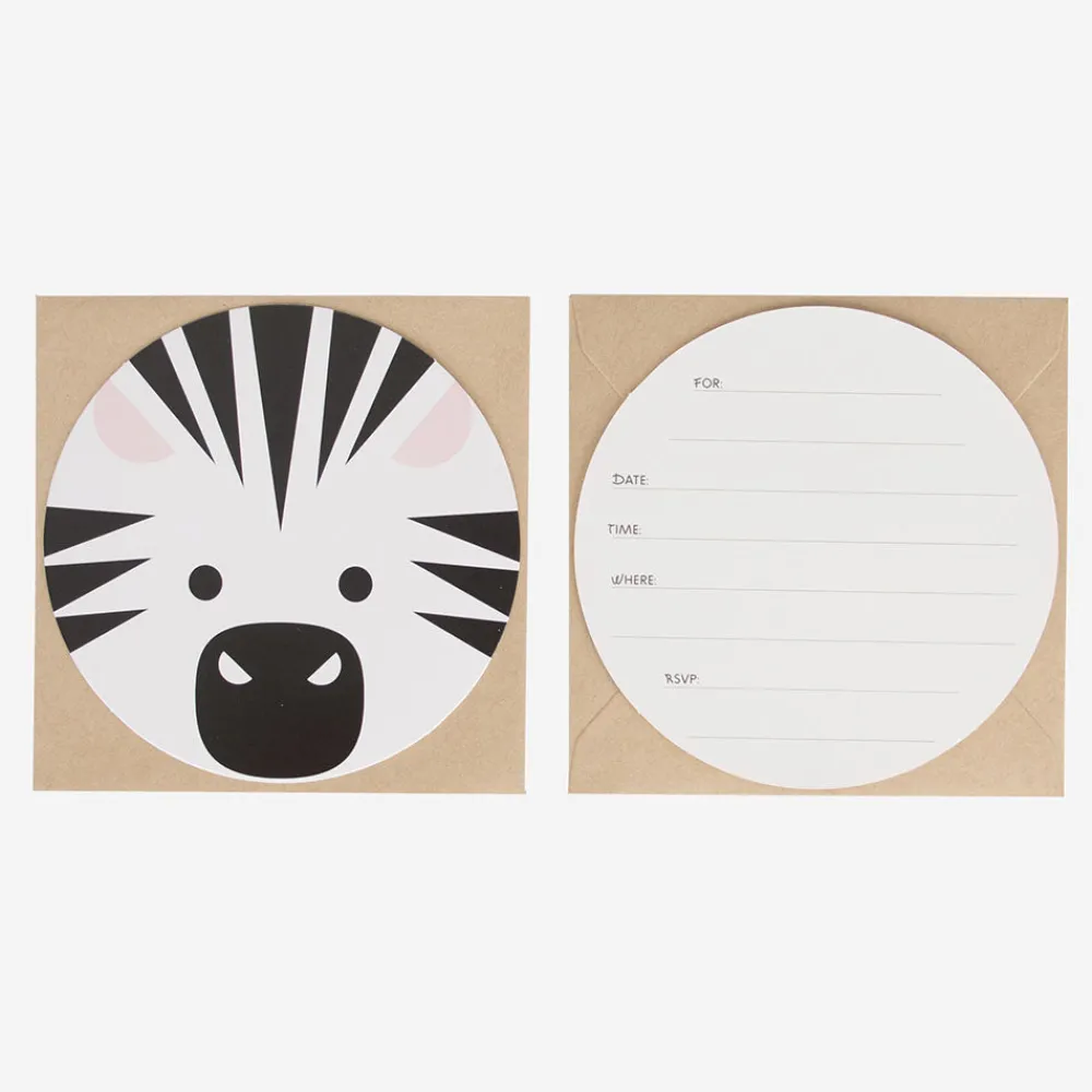 New My Little Day Safari Birthday Invitation (8)