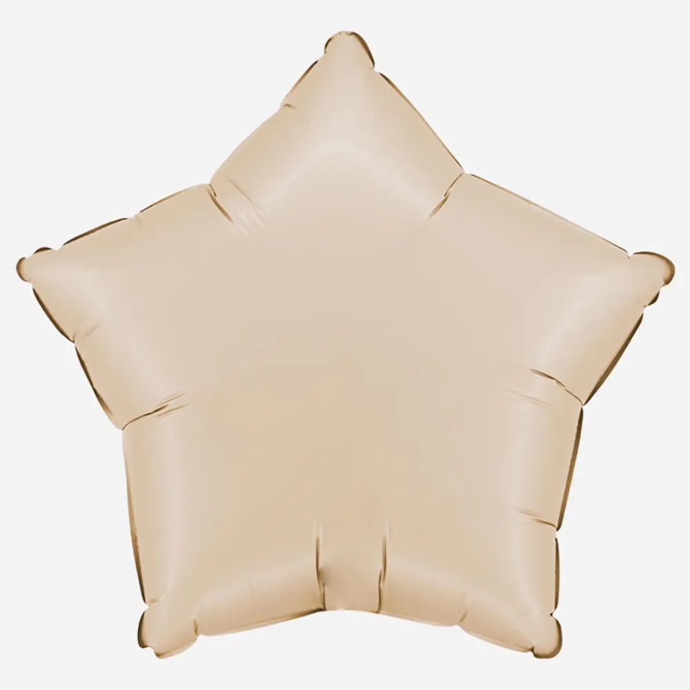 Best Grabo Balloons Satin Cream Star Balloon
