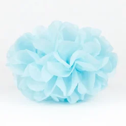 Cheap Party Pro Satin Pompom - Candy Blue
