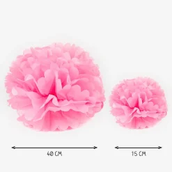 Cheap Party Pro Satin Pompom - Pink