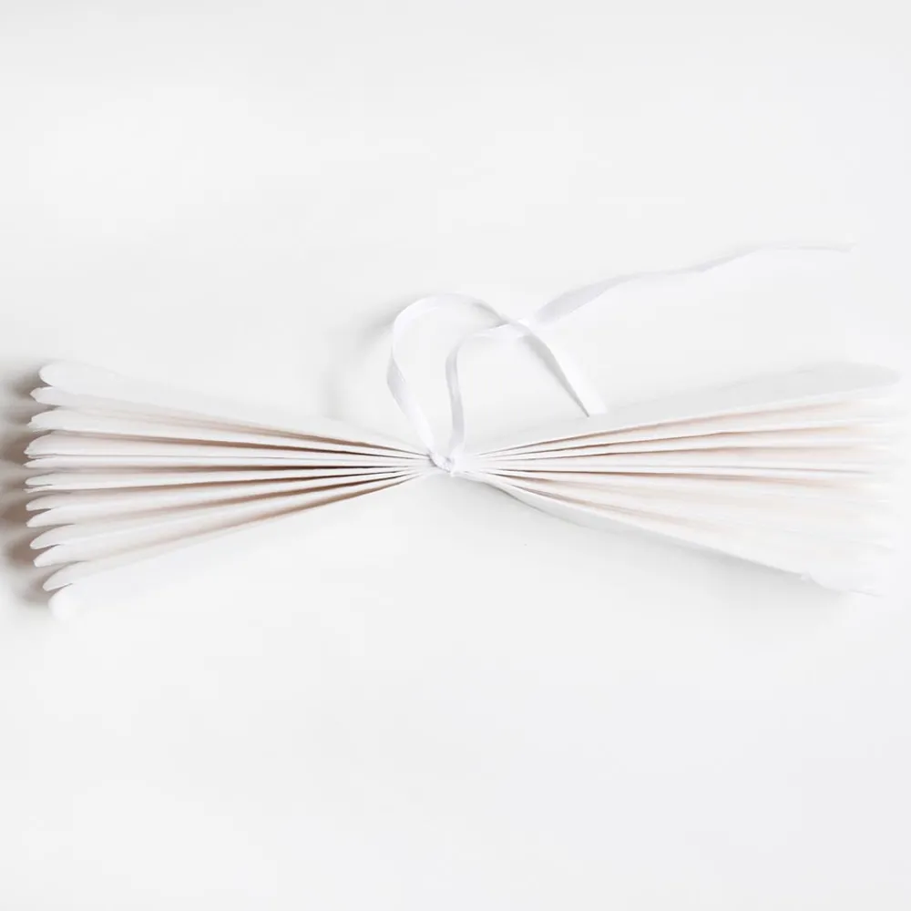 Hot Party Pro Satin Pompom - White