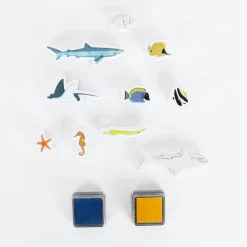 Hot Rex London Sea Animal Stamps