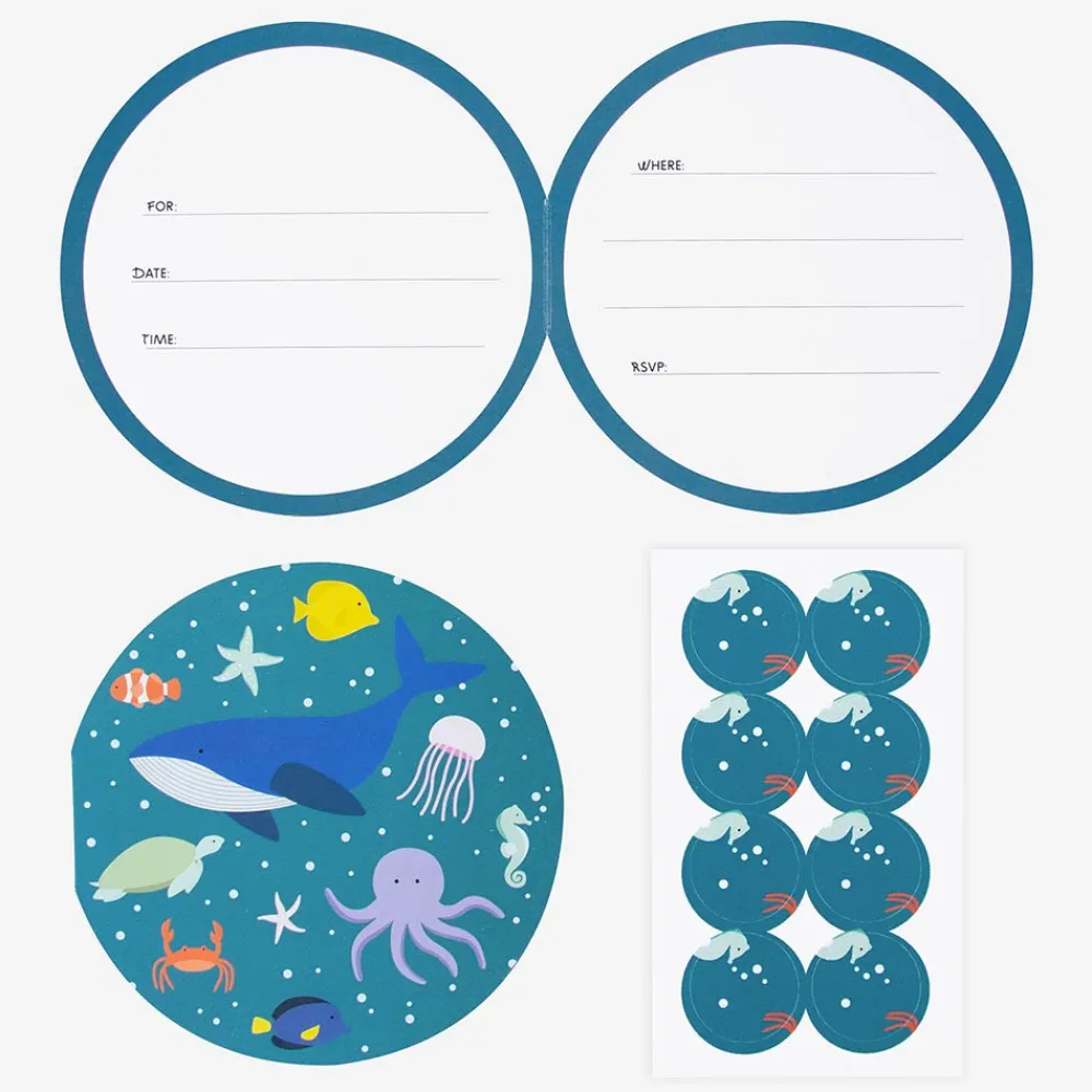 Online My Little Day Seabed Birthday Invitation (8)