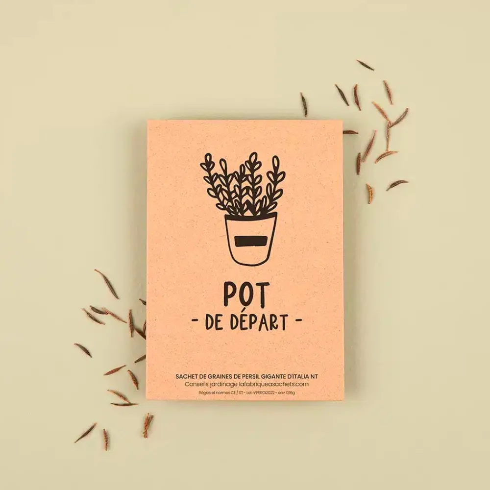 Store La Fabrique à sachets Seed Packet: Starter Pot