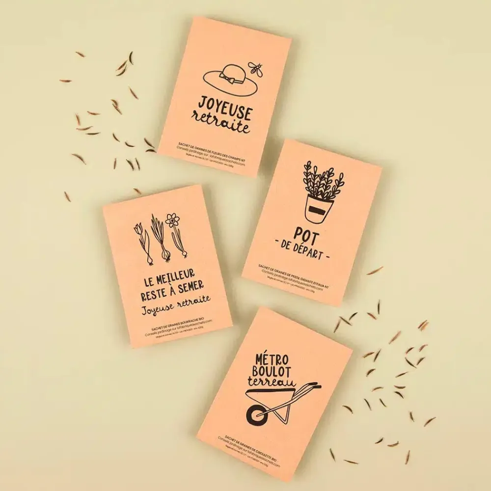 Store La Fabrique à sachets Seed Packet: Starter Pot