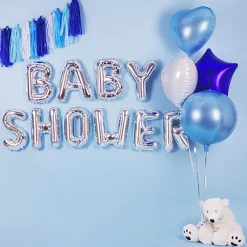 Fashion Party Deco Silver Letter Balloon (Small Size)