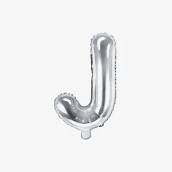 Fashion Party Deco Silver Letter Balloon (Small Size)