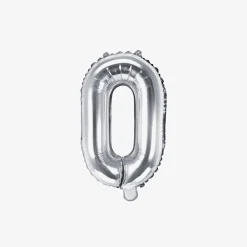 Fashion Party Deco Silver Letter Balloon (Small Size)